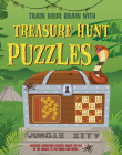 Treasure Hunt Puzzles: Engage Your Brain to Work Through These Awesome Adventure Puzzles, Under the Sea, to the Moon and More. By Gareth Moore Cover Image