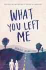 What You Left Me By Bridget Morrissey Cover Image
