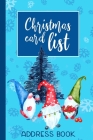 Christmas Card List Address Book: A Six-Year Holiday Card Tracker By Weareads Books Cover Image