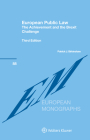European Public Law: The Achievement and the Brexit Challenge By Patrick J. Birkinshaw Cover Image