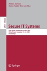 Secure It Systems: 25th Nordic Conference, Nordsec 2020, Virtual Event, November 23-24, 2020, Proceedings Cover Image