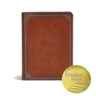 CSB Ancient Faith Study Bible, Tan LeatherTouch, Indexed Cover Image