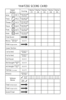 Yahtzee Score Card: Yahtzee Score Book: Keep tracking scores to have more fun! By Tanya Zapata Cover Image