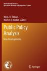 Public Policy Analysis: New Developments Cover Image