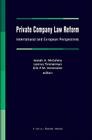 Private Company Law Reform: International and European Perspectives Cover Image
