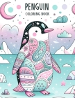 Penguin coloring book: Animal-themed with clear, diverse images and many genres.colouring For Adult Cover Image