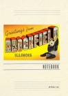 Vintage Lined Notebook Greetings from Brookfield, Illinois By Found Image Press (Producer) Cover Image