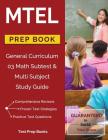 MTEL General Curriculum 03 Math Subtest & Multi Subject Study Guide Prep Book Cover Image