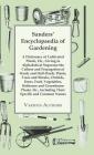 Sanders' Encyclopaedia of Gardening By Various Cover Image