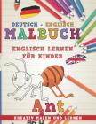 Malbuch Deutsch - Englisch I Englisch Lernen F By Nerdmedia Cover Image
