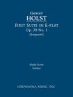 First Suite in E-flat, Op.28 No.1: Study score By Gustav Holst, Richard W. Sargeant (Editor) Cover Image