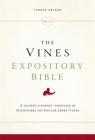 NKJV, the Vines Expository Bible, Cloth Over Board, Red Letter Edition: A Guided Journey Through the Scriptures with Pastor Jerry Vines By Jerry Vines (Editor), Thomas Nelson Cover Image