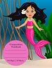 Composition Notebook: Pink Mermaid Design Composition Book (100 Pages 50 Sheets) By Lucy Lisie Tijan Cover Image