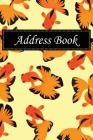 Address Book: Alphabetical Index with Goldfish Seamless Pattern Cover By Shamrock Logbook Cover Image