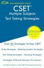 CSET Multiple Subjects - Test Taking Strategies By Jcm-Cset Test Preparation Group Cover Image