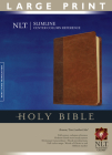 Slimline Center Column Reference Bible-NLT-Large Print Cover Image