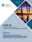 Icer '18: Proceedings of the 2018 ACM Conference on International Computing Education Research Cover Image