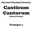 Canticum Cantorum - brass quintet - Trumpet 1 By Kenneth Friedrich Cover Image