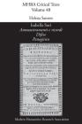 'Ammaestramenti e ricordi', by Isabella Sori (Mhra Critical Texts #48) By Helena Sanson (Editor) Cover Image