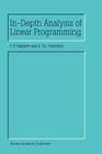 In-Depth Analysis of Linear Programming By F. P. Vasilyev, A. y. Ivanitskiy Cover Image