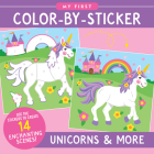 Unicorns & More First Color by Sticker Book  Cover Image