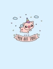Unipig Pig Unicorn Notebook: A Cute Piggycorn Notebook to Write In By Pretty Cute Books Cover Image