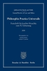 Jahrbuch Fur Recht Und Ethik / Annual Review of Law and Ethics: Bd. 13 (25). Philosophia Practica Universalis. Festschrift Fur Joachim Hruschka Zum 7. By B. Sharon Byrd (Editor), Jan C. Joerden (Editor) Cover Image
