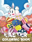 Happy Easter Coloring Book: Easy, Fun With Easter Coloring Book For Kids Ages 1-4 By Ziva Finley Cover Image