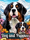 Bernese Mountain Dog and Puppies: Coloring Book for Kids and Adults Cover Image