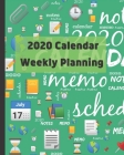 2020 Calendar: Weekly planning Cover Image