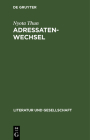 Adressatenwechsel By Nyota Thun Cover Image