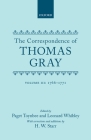 Correspondence of Thomas Gray: Volume III: 1766-1771 By Thomas Gray, Paget Toynbee, Leonard Whibley Cover Image