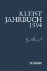 Kleist-Jahrbuch 1994 By Hans Joachim Kreutzer (Editor) Cover Image