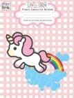 UNICORN Primary Composition Book: Composition all lines mead Dotted Mid line and Drawing Space for kids Grades Level K-2 School & Homeschooling Use By Martha Thiede Cover Image