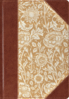 ESV Single Column Journaling Bible, Large Print (Cloth Over Board, Antique Floral Design)  Cover Image
