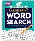 Brain Booster Large Print Word Search By Kidsbooks Cover Image