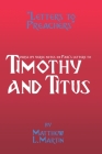Letters to Preachers: verse by verse notes on 1-2 Timothy and Titus Cover Image