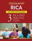 RICA Test Prep Study Questions: Three RICA Prep Practice Tests By Test Prep Books Teachers Guide Team Cover Image