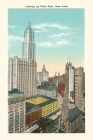Vintage Journal Park Row, New York City Cover Image