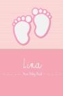 Lina - Mein Baby-Buch: Persönliches Baby Buch Für Lina, ALS Tagebuch, Für Text, Bilder, Zeichnungen, Photos, ... By En Lettres Baby-Buch Cover Image
