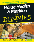 Horse Health and Nutrition for Dummies Cover Image