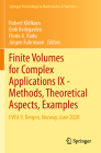 Finite Volumes for Complex Applications IX - Methods, Theoretical Aspects, Examples: Fvca 9, Bergen, Norway, June 2020 (Springer Proceedings in Mathematics & Statistics #323) Cover Image