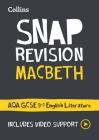 Macbeth: AQA GCSE 9-1 English Literature Text Guide: Ideal for home learning, 2022 and 2023 exams By Collins GCSE Cover Image