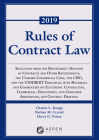 Rules of Contract Law: 2019-2020 (Supplements) By Charles L. Knapp, Nathan M. Crystal, Harry G. Prince Cover Image