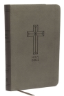 NKJV, Value Thinline Bible, Compact, Imitation Leather, Black, Red Letter Edition Cover Image