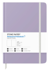 Stone Paper Lavender Blank Notebook Cover Image
