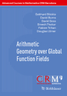 Arithmetic Geometry Over Global Function Fields (Advanced Courses in Mathematics - Crm Barcelona) By Gebhard Böckle, David Burns, David Goss Cover Image