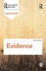 Evidence Lawcards 2012-2013 Cover Image