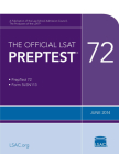 The Official LSAT Preptest 72: (June 2014 Lsat) By Law School Admission Council Cover Image