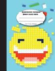 Composition notebook Graph ruled paper, Emoji Lego: 200 pages notebook for school By Bb Book Library Cover Image